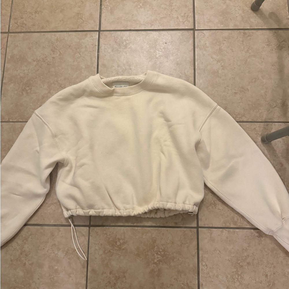 Abercrombie & Fitch Soft Cream Pullover